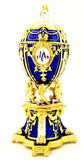 Faberge Style Egg Trinket Box