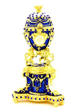 Faberge Style Egg Trinket Box