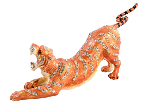 Large Tiger Trinket Box