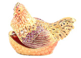 Hen Trinket Box
