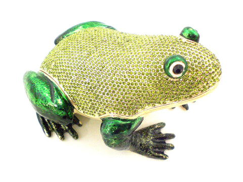 Rainforest Frog Trinket Box