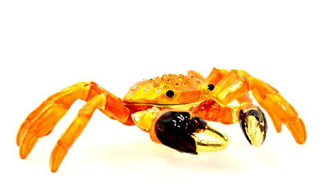 Coral Crab Trinket Box