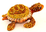 Marine Turtle Trinket Box with All Jeweled Austrian Crystals