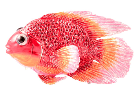 Scaly Gold Fish Trinket Box