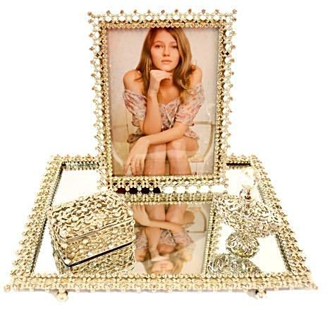 Maria Mirror Tray Set