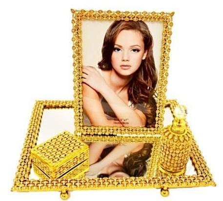 Marquis Mirror Tray Set