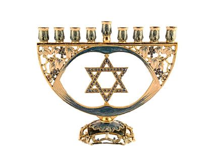 Star of David Menorah